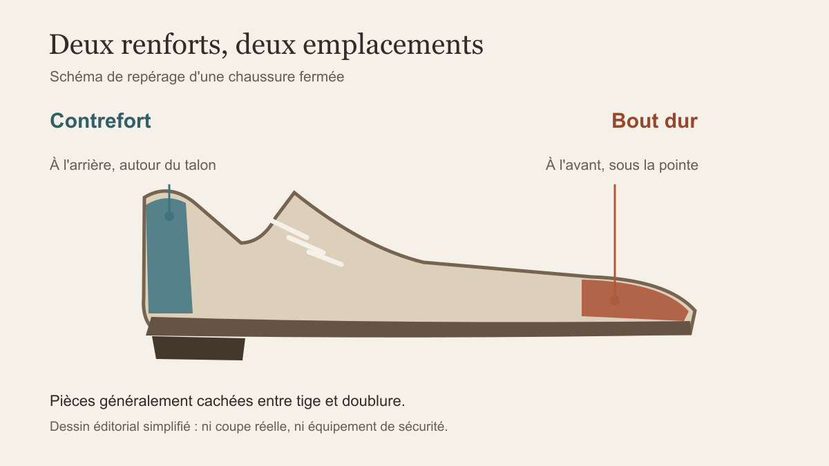 Illustration de l'article : Contrefort et bout dur : rôle, matériaux et points à vérifier